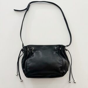 Gerard Darel Black Leather Purse